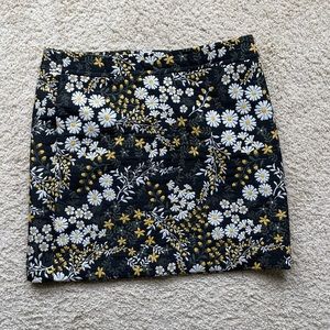 Loft floral skirt